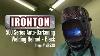 Ironton 500 Series Auto Darkening Welding Helmet Black