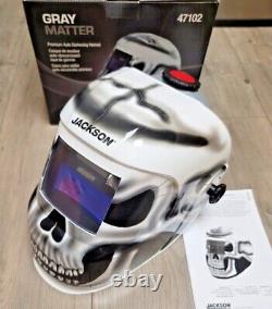 Jackson Gray Matter Auto-Darkening Solar Powered Welding Helmet #47102