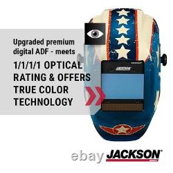 Jackson Safety 46101 Insight Digital Variable ADF Welding Helmet -Stars/Scars