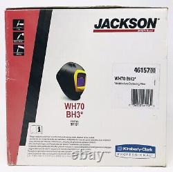 Jackson Safety BH3 Auto Darkening Welding Helmet WH70, Black/Orange #37191 46157