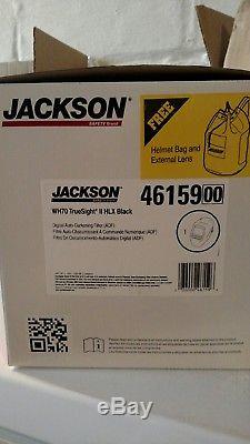 Jackson Safety BLACK HALOX WF70 TRUESIGHT welding helmet HOOD auto darkening