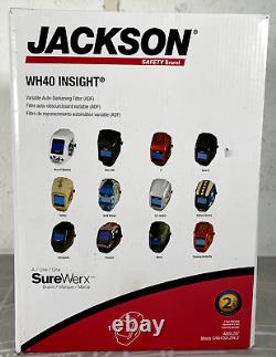 Jackson Safety WH40 Insight Variable Auto Darkening Welding Helmet 46129 (BLACK)