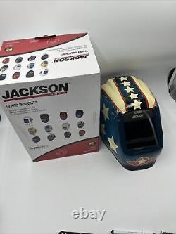 Jackson Safety WH40 Insight Variable Auto Darkening Welding Helmet Stars & Scars