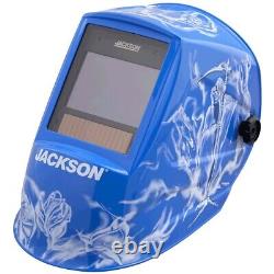 Jackson Safety Welding Helmet Reapers And Roses Graphics Fixed Shade 10