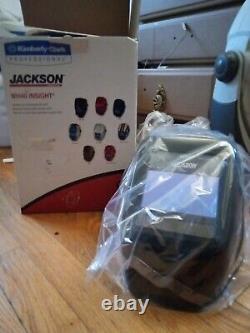Jackson Welding Helmet Black Halo-X Insight Auto-Darkening Lens 46131 SEE PICS