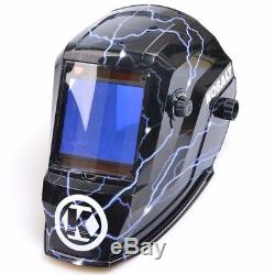 Kobalt Auto Darkening Variable Shade Hydrographic Welding Helmet