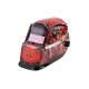 LINCOLN ELECTRIC K2933-1 Welding Helmet, Shade 9 to 13, Red/Black