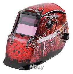 LINCOLN ELECTRIC K2933-1 Welding Helmet, Shade 9 to 13, Red/Black
