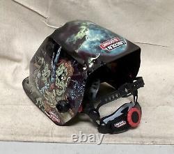 LINCOLN ELECTRIC K4158-4 Welding Helmet Auto-Darkening 4 Arc Sensors Graphics