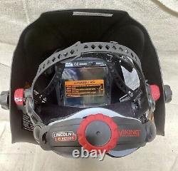 LINCOLN ELECTRIC K4158-4 Welding Helmet Auto-Darkening 4 Arc Sensors Graphics