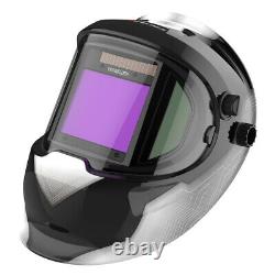Large View Auto Darken Welding Helmet/ Mask for WELD/CUT/GRIND with Side View