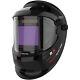 Large Viewing True Color Solar Powered Auto Darkening Welding Helmet with SID