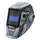 Lightweight Shell Solar Powered Auto Darkening Welding Helmet Full Face Headgear
