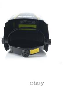 Lightweight Shell Solar Powered Auto Darkening Welding Helmet Full Face Headgear