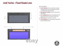 Lincoln Electric 2X4 C-Series Auto-Darkening Welding Lens Shade 10 KP3778-1