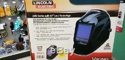 Lincoln Electric 3350 Series Black Helmet with4C Lens Technology, K3034-3