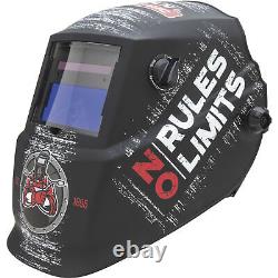 Lincoln Electric Auto-Darkening Welding Helmet with Grind Mode, No Rules/No