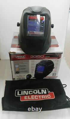 Lincoln Electric K3034-4 VIKING 3350 Auto Darkening Welding Helmet Black