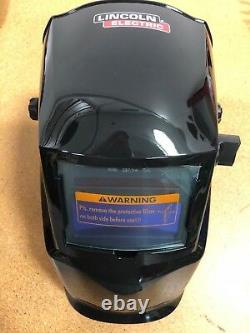 Lincoln Electric K3419-1 Black Glossy 7-13 Variable Shade Welding Helmet withGrind