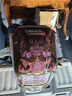 Lincoln Electric Viking 1840 Welding Helmet With 4C Lens Technology Black/Purp