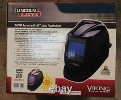 Lincoln Electric Viking 2450D Black Auto Darkening Welding Helmet With 4C Lens- #1