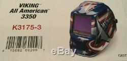 Lincoln Electric Viking 3350 All American Auto-Darkening Welding Helmet K3175-3
