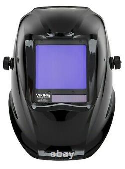 Lincoln Viking 3350 4C Black Auto Darkening Welding Helmet, 3 Year Warranty