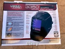 Lincoln Viking 3350 Black Auto Darkening Welding Helmet with4C Lens (K3034-4)