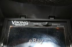 Lincoln Viking 3350 Motorhead Auto Darkening Welding Helmet with Accessories