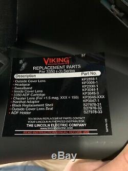 Lincoln Viking 3350 Steampunk Auto Darkening Welding Helmet with4C Lens (K3428-4)