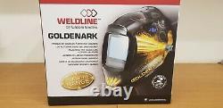 Lincoln Weldline GOLDENARK Auto Darkening Welding Helmet Shade 4/5 -13