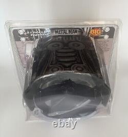 METAL MAN Welding Helmet Gray Skull Shade Auto Darkening Adjustable Headgear, NEW