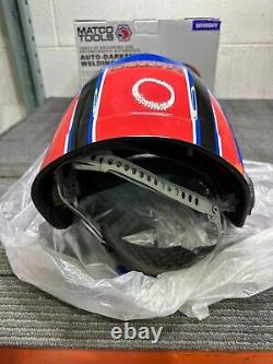 Matco Tools Auto-Darkening Welding Helmet RED/WHITE/BLUE WH900v