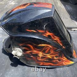 Miller 222669 RARE discontinued Auto Darkening Welding Helmet Elite Inferno