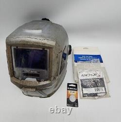 Miller 260483 T94i Auto-Darkening Welding Helmet VG Used Condition with Extras