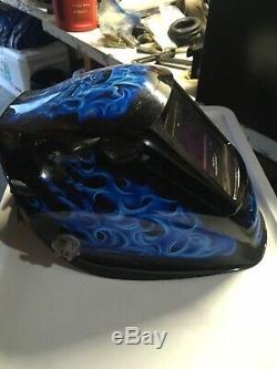 Miller 282001 Digital Performance Welding Helmet with ClearLight Lens Blue Rage