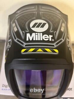 Miller 289715 Digital Infinity Welding Helmet with ClearLight 2.0 Lens, Black