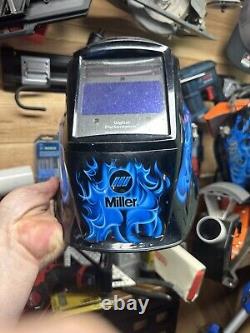 Miller Blue Rage Digital Performance Auto Darkening Welding Helmet (289802) Used