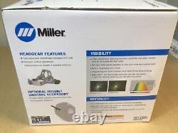 Miller Classic Series FS #10 Flip-Up Welding Helmet (Auto Dark + Clear Light)