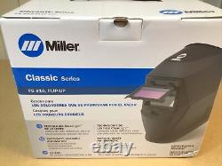 Miller Classic Series FS #10 Flip-Up Welding Helmet (Auto Dark + Clear Light)