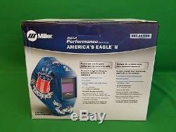 Miller Digital Performance Auto Darkening Welding Helmet America's Eagle II