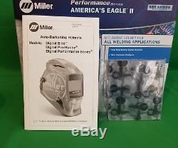 Miller Digital Performance Auto Darkening Welding Helmet America's Eagle II