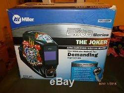 Miller Elite Series The Joker 8 ball auto darkening welding helmet #227 187