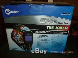 Miller Elite Series The Joker 8 ball auto darkening welding helmet #227 187