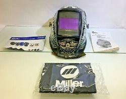 Miller Lucky's Speed Shop Auto-Darkening Helmet Fast Free Shipping