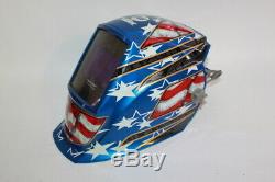 Miller Stars & Stripes III 3 Digital Elite Helmet 281002 Auto Darkening With Clear