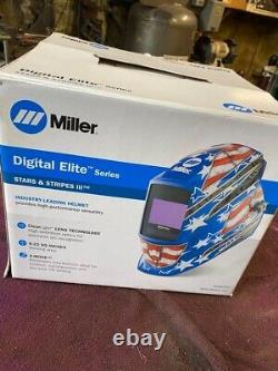 Miller Stars & Stripes III Digital Elite Helmet withExtra Head Gear