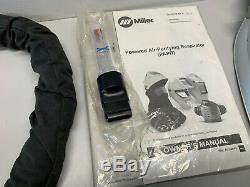 Miller Titanium 9400 Powered Air-Purifying Respirator Welding Helmet with case