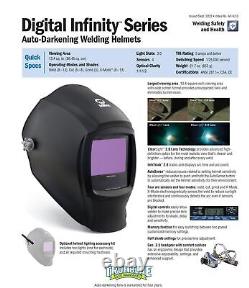 Miller Welding Helmet Digital Infinity Relic Auto Darkening W / CL 2.0 288722
