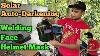 Murang Halaga Solar Auto Darkening Photoelectric Welding Face Helmet Mask V34 Faj Curan Vlogs